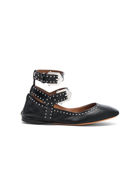 givenchy studded flat shoes